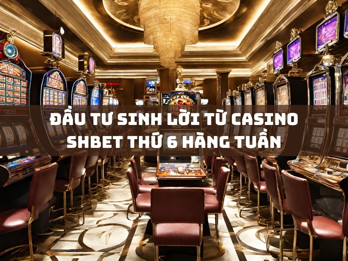 đầu tư sinh lời từ casino shbet thứ 6 hàng tuần