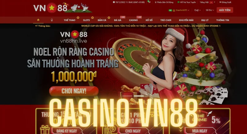 Casino Vn88 - Nhà cái casino Vn88 - Sòng bạc Vn88