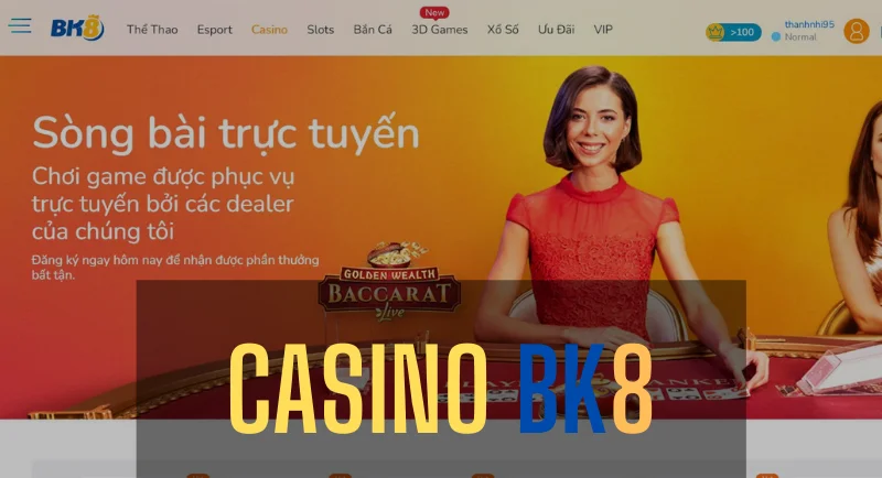 Casino trực tuyến Bk8